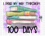 Books 100 days PNG