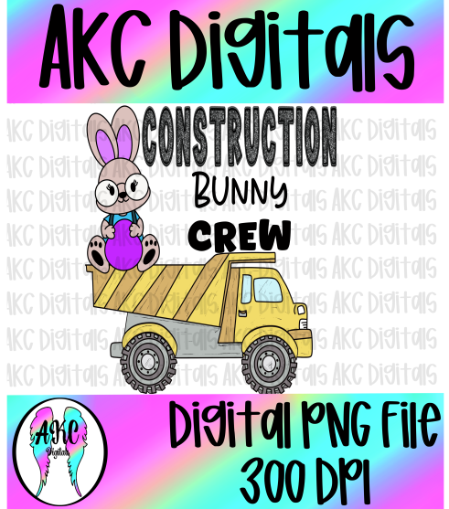 Bunny construction crew PNG