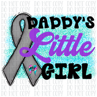 Cancer daddy little girl PNG