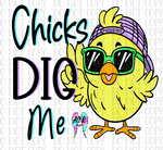 Chicks dig me PNG