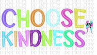 Choose kindness PNG