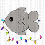 Christmas fish PNG