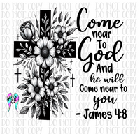Come near to God PNG