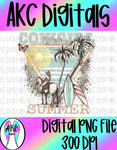 DFD Cowgirl Summer PNG