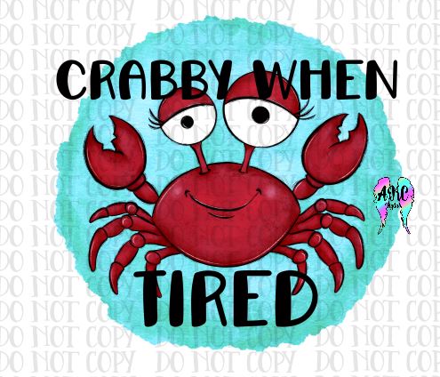 Crabby when tired PNG