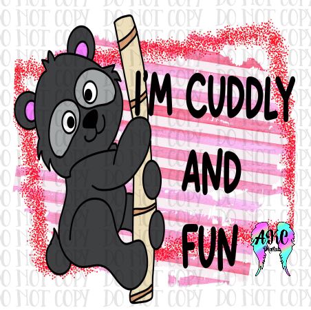 I'm cuddly and fun PNG