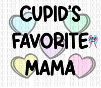 Cupid's favorite mama PNG