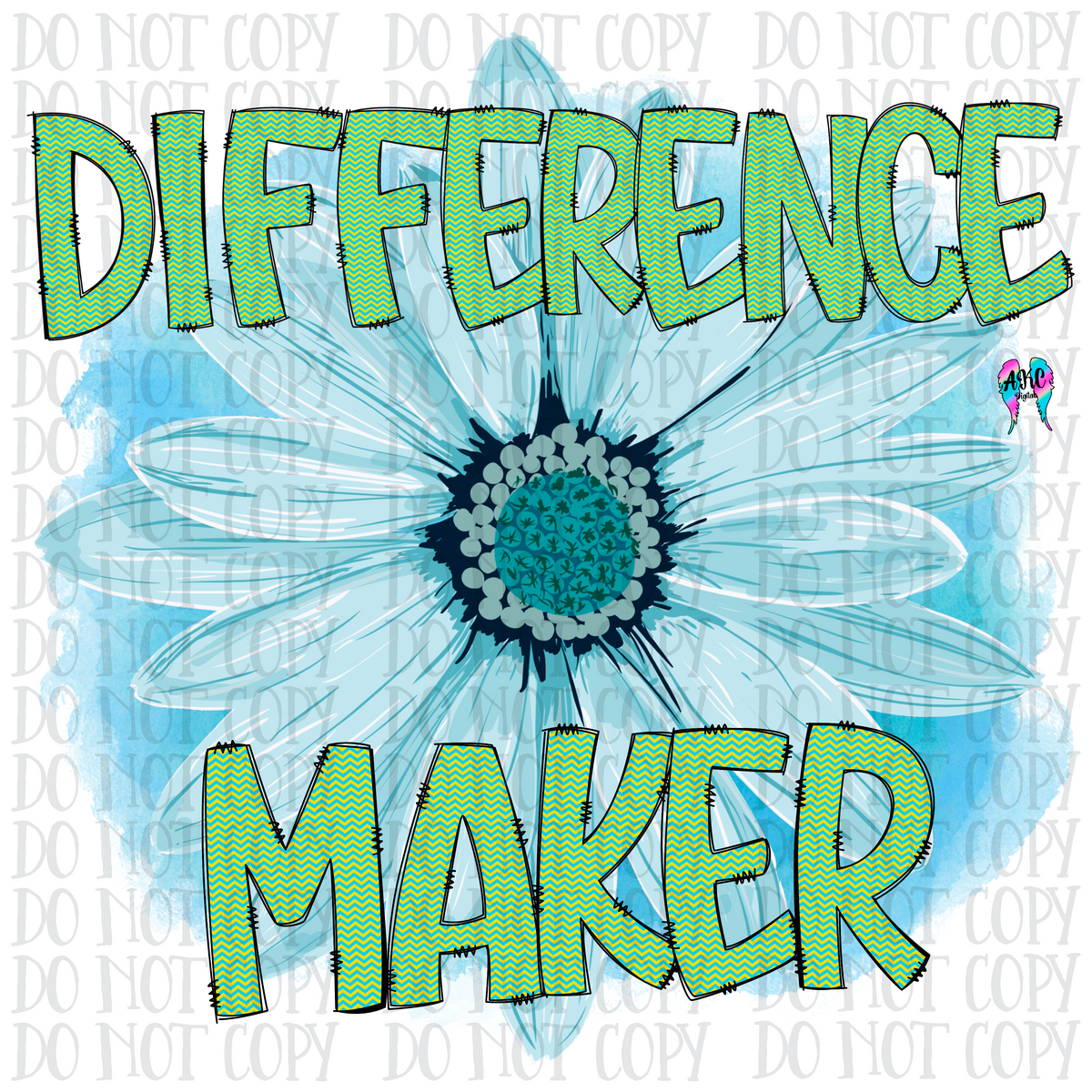 Difference maker PNG – AKC Embroidery and Digital Designs