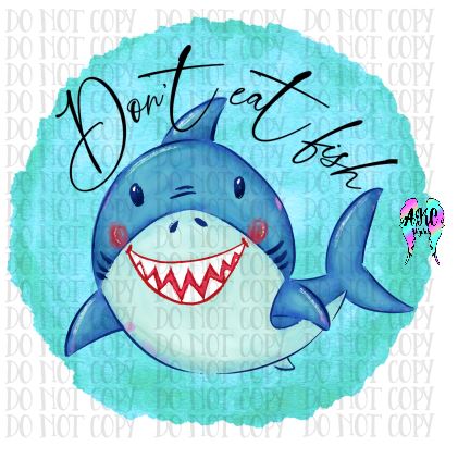 Don't eat fish PNG