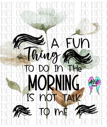 Don't talk to me PNG