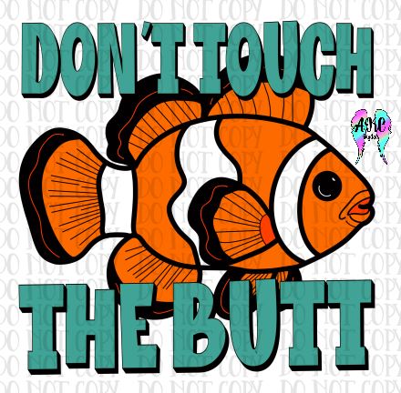 Dont touch the butt PNG