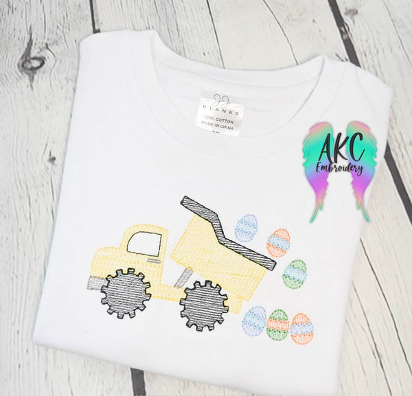 Easter dump truck 2023