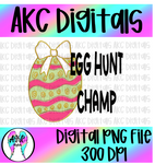 Egg hunt champ PNG