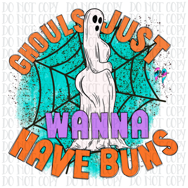 Ghouls just wanna have buns PNG