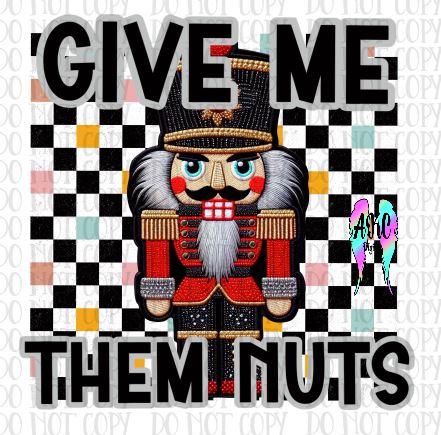 Give me them nuts PNG
