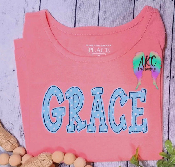 Grace applique 2022