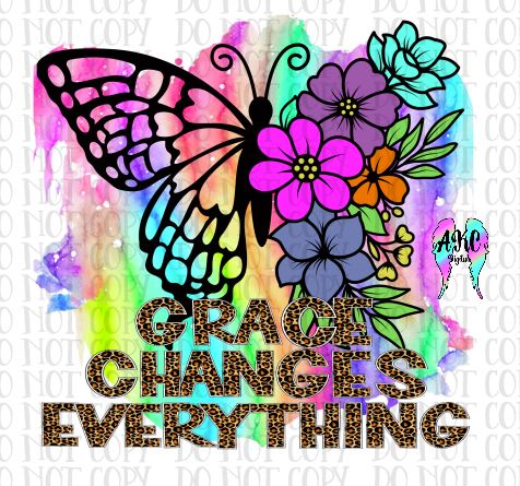 Grace changes everything PNG