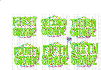 Green school bundle PNG