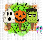 Halloween popsicles PNG