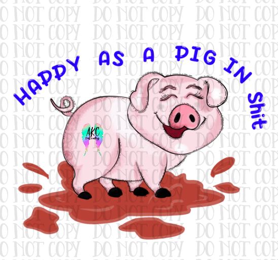 Pig in shit PNG