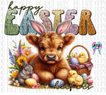 Happy Easter heifers PNG