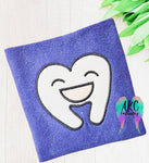 Happy tooth applique 2022