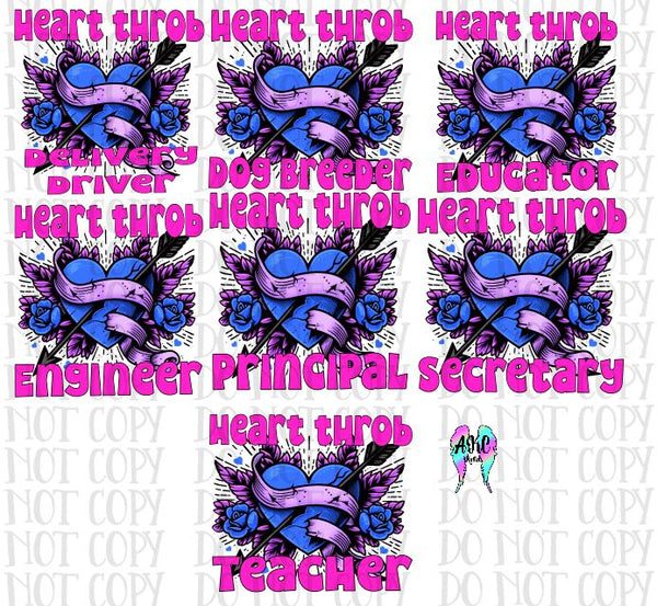 Heart throb bundle PNG