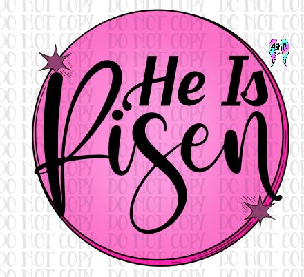 He is risen PNG