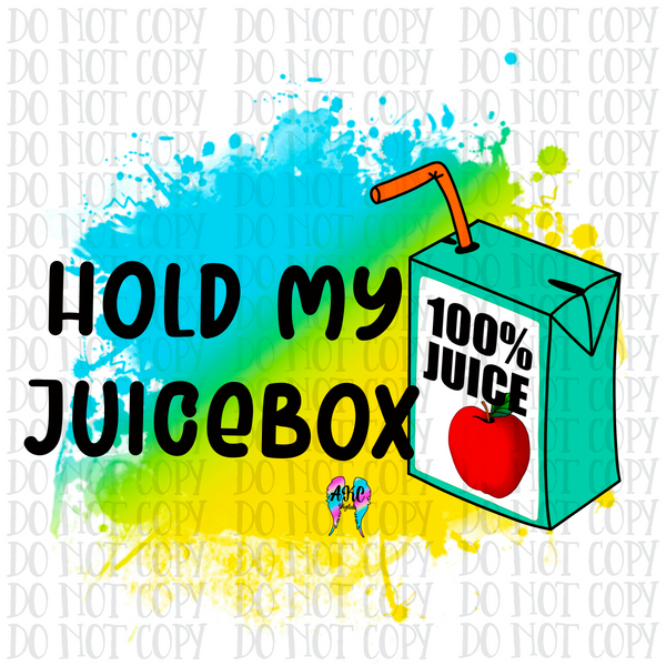 Hold my juicebox PNG