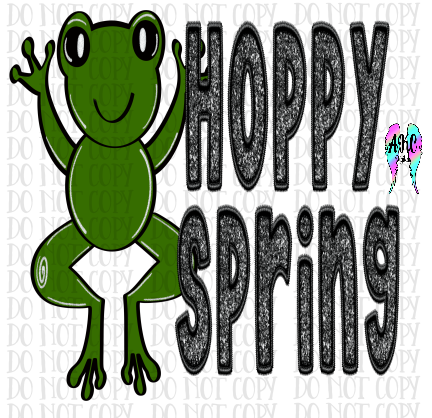 Hoppy spring PNG