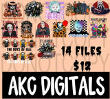 Halloween bundle PNG