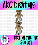 Howdy Christmas PNG set