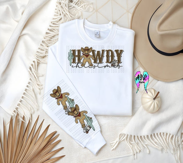 Howdy Christmas PNG set