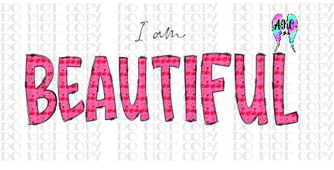 I am beautiful PNG