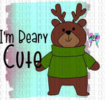 I'm beary cute PNG