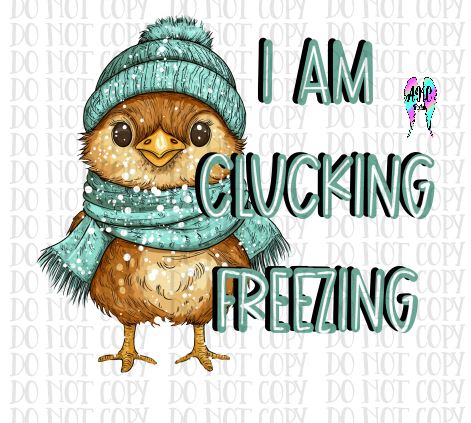 I'm clucking freezing PNG