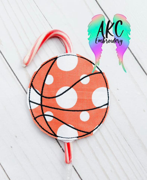 ITH basketball candy cane holder 2024