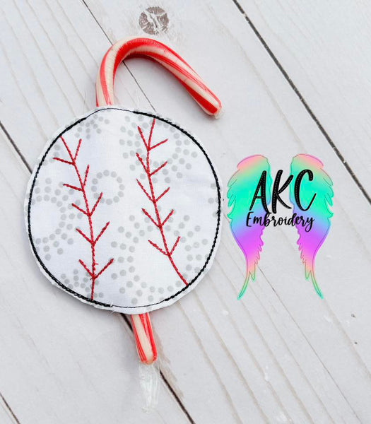 ITH baseball candy cane holder 2024