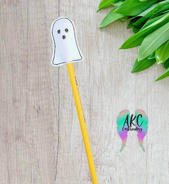 ITH ghost pencil topper 2023