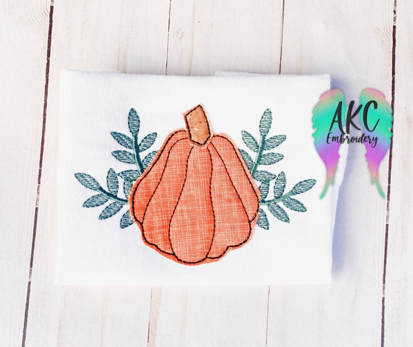 Leaves and pumpkin 2022