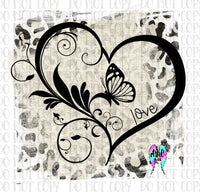 Love butterfly PNG