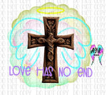 Love has no end PNG