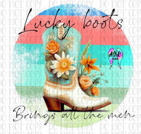 Lucky boots bring men PNG