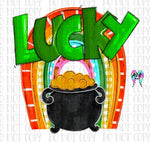 Lucky rainbow PNG