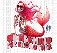 Mermaid to be together PNG