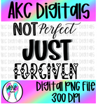 Not perfect just forgiven PNG
