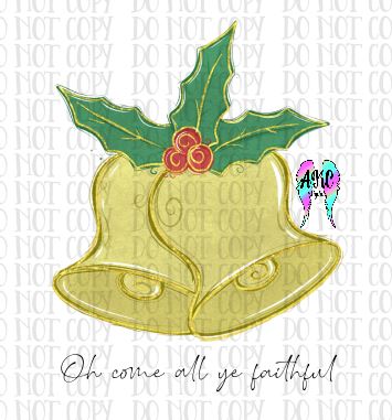 Oh come all ye faithful PNG