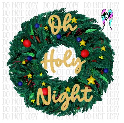 Oh holy night PNG