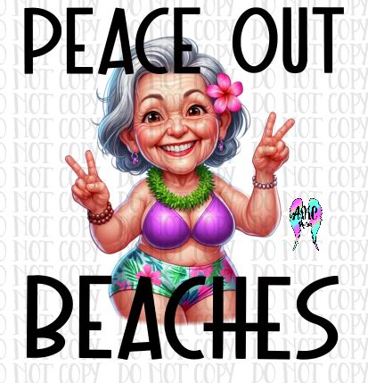 Peace out beaches PNG