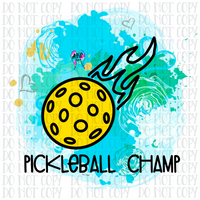 Pickleball champ PNG